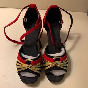 Salsa ballroom Latin dance shoes